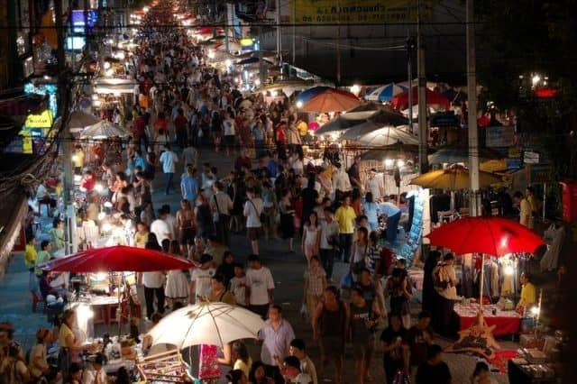 mua sắm tại Bangkok